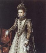 SANCHEZ COELLO, Alonso The Infanta Isabella Clara Eugenia oil painting on canvas